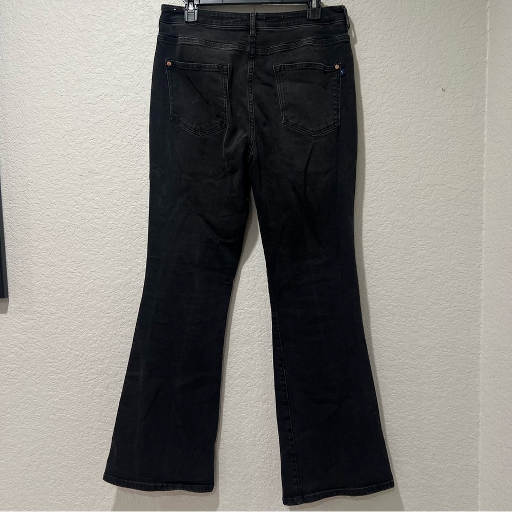 Anthropologie Pilcro Icon Black Flare Jeans size 32 - Picture 4 of 12